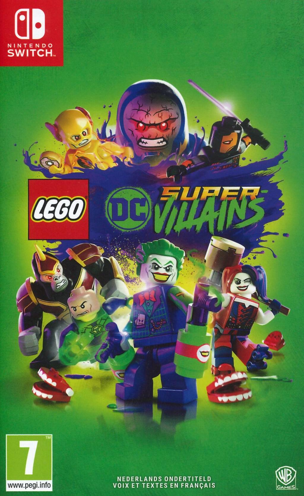 Lego DC Super Villains – Nintendo Switch – OCCASION – BOITE et Jaquette Abimée
