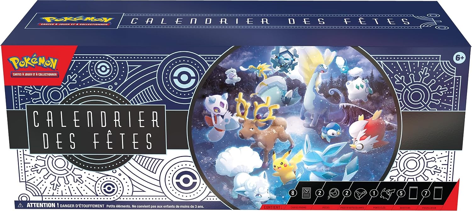 Calendrier de l'Avent Deluxe - Pokémon - Magasin de jeu - 3dés